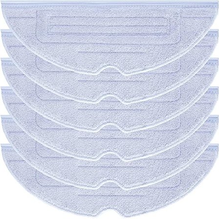 6 Stk Mopp Klut Vaskbar Klut Støvsuger