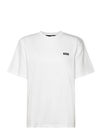 ROTATE Birger Christensen Light Oversized T-Shirt - White - 34 x 72