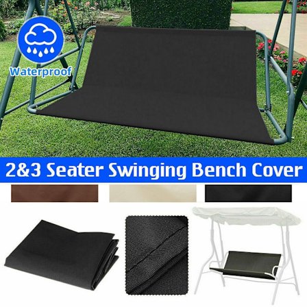 2/3-sits Hängmatta Shield Ryggstödsskydd SVART 115CM X 48CM X