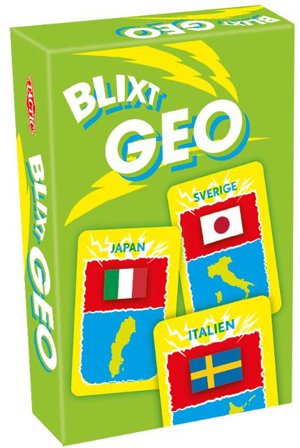 TACTIC Spel Blixt GEO - Lyreco - Skola och förskola - Lekmaterial - Spel - Från 7 - 9 år