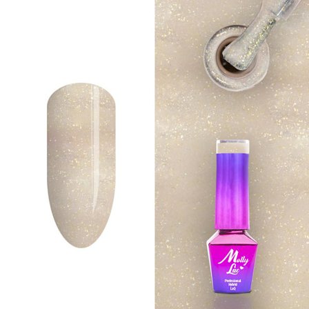 Mollylac - Gellack - Wedding Dream & Champ - Nr381 - 5g UV-gel/LED