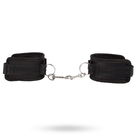 DIABOLIQUE BLACK - BEGINNER VELCRO CUFFS - Sexleker Vuxen: Bondage & Fetish