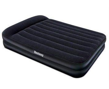 Bestway Aeroluxe Airbed Queen double - Stor luftmadrass med kudde och inbyggd luftpump