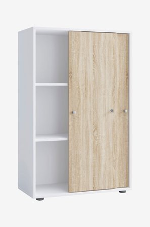 VCM - Kontorskab Lona Xl med skydedøre - Flerfarvet - Hylder & opbevaring - Fra Homeroom