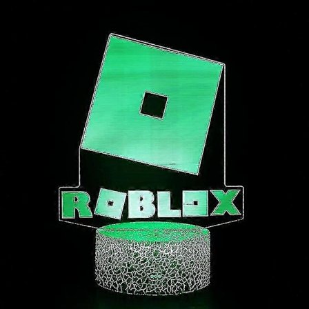 2021 Roblox 3D Nattlampe Xbox Spill Anime Figur Robot Leker LED Fjernstyrt RGB Julebelysning for Barn Gutter Gaver