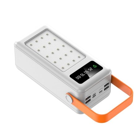 QC3.0 5V USB 21x18650 Power Bank Case Med Digital Display Skärm Laddare Batterihållare 22,5W 10W Laddbox