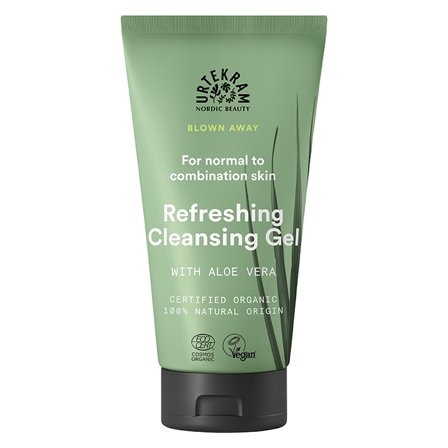 Urtekram Nordic Beauty Blown Away Wild Lemongrass Moisturiz Cleansing Gel Organic, 150 ml