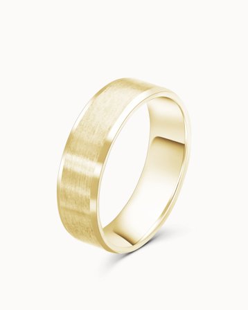 Smooth Ring Afor Her voor heren 18K geelgoud - verlovingsringen en Trouwringen van Vanbruun