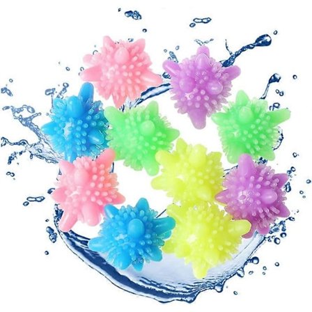 Tvättbollar (15-pack) Tvättbollar Tvättboll, Tvättskrubbningsbollar Trasselfria för Tvättmaskin