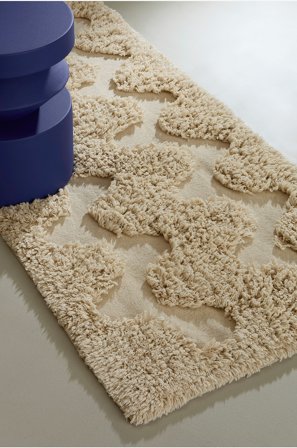 Jotex - Gangmatte 70x250 Cm Bomull/Bomull Naturhvit KALEI - Kjøp Bomulls- & filleryer hos Jotex