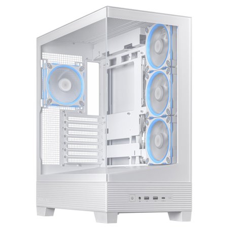 ASUS Case A31 PLUS WHITE TG ATX