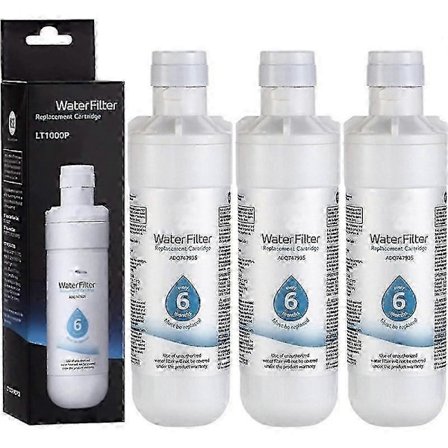 3 stk. LG LT1000P ADQ747935 Køleskabs Vandfilter