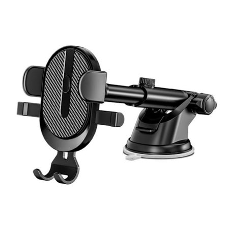 1 sett Dobbel Biltelefonbrakett Kopp Luftuttakholder for Enkel Installasjon Materiale Stabil Telefonstøtte Kompatible Smarttelefoner