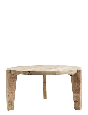 house doctor Sofabord, Hdbali, Natural - Brown - Ø 80 CM