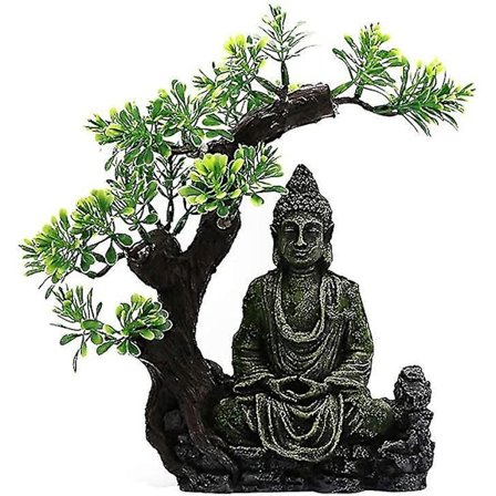 Buddha Akvarium Ornament Resin Dekoration