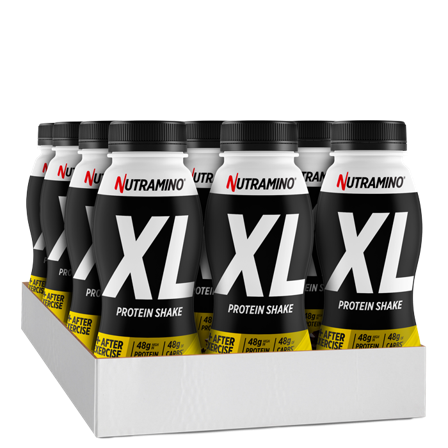 Nutramino Fitness Nutrition 12 x Nutramino Protein XL Shake, 475 ml