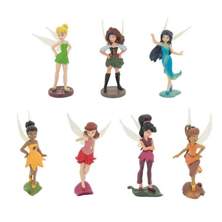 7 kpl Kukka Enkeli Figuurilelu Kaunis Anime Nukkekokoelma Malli