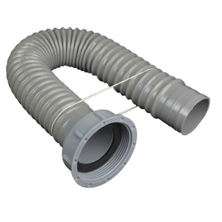 Afløbssæt til vask, afløbsslange til vaskemaskine, tyk afløbsslange, forlængerrør til 58 mm 40 cm