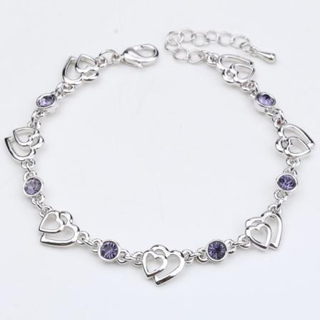 Yksi kappale (violetti lootus lootus) King Heart My Heart-Crystal Brace