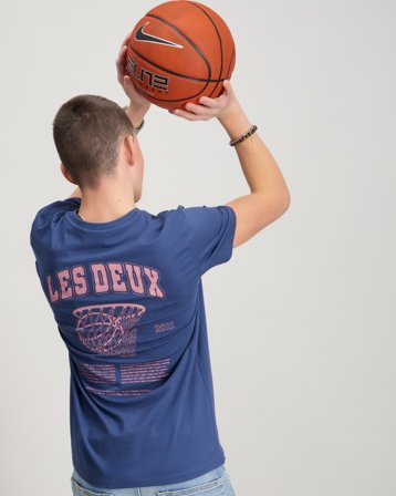 Les Deux Hoop T-Shirt KIDS Sininen T-paidat Pojat - Kids Brand Store