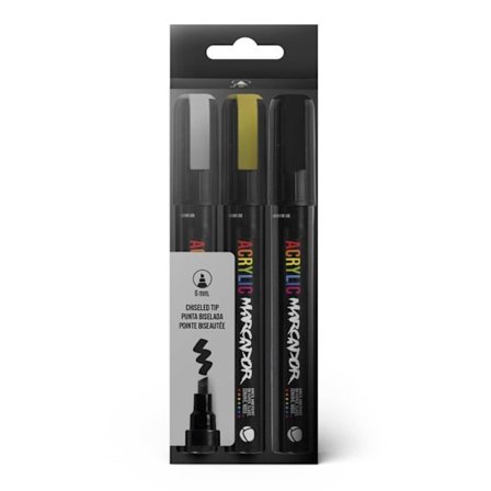 Montana-färger - SPRO0101059 - MTN Akrylpaket med 3 metallmarkörer 6 mm