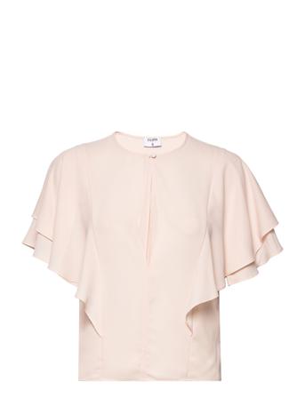 Filippa K Frill Sleeve Top Rosa