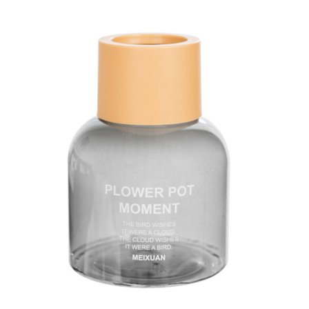 Mode Hydroponic Plant Clear Desktop Plant Krukor Personliga växter Plantering Vas Dekor För Hem Sovrum