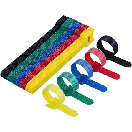 50-pack återanvändbara kardborreband