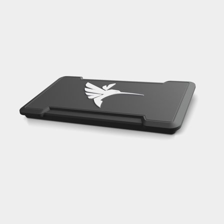 Humminbird UC X9 Skyddskåpa XPLORE 9 i svart plast som skyddar din display mot repor, solljus och smuts vid förvaring.