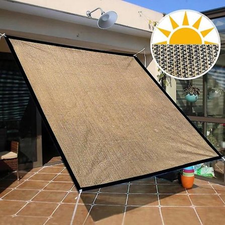 Outdoor Patio Sun Shade Sail Rectangle Garden Balcony Summer Anti-uv Sun Shelter Awning Car Canopy