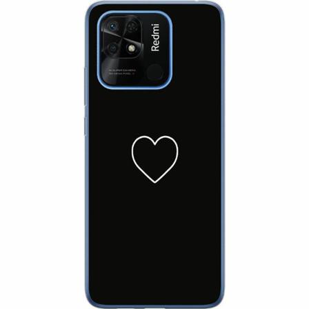 Xiaomi Redmi 10c Genomskinligt Skal Hjärta