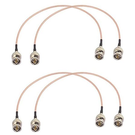 4 st 3g Hd Sdi-kabel Bnc-kabel 30cm 75 Ohm för kameror Videoutrustning Stödjer Hd-sdi 3g-sdi 4k 8k