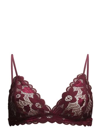 Marilyn Bra 6356 Lingerie Bras & Tops Soft Bras Triangle Bras Röd Samsøe Samsøe