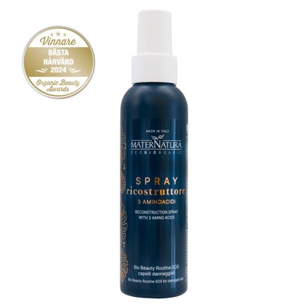 MATERNATURA Styling e Finish Spray Ricostruttore Capelli Danneggiati 100ml - Spray Termo Protettivo