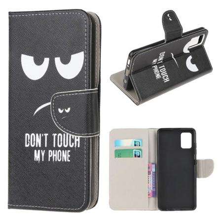 Wonderland Motorola Moto G100 Flip etui - Angry Face Black