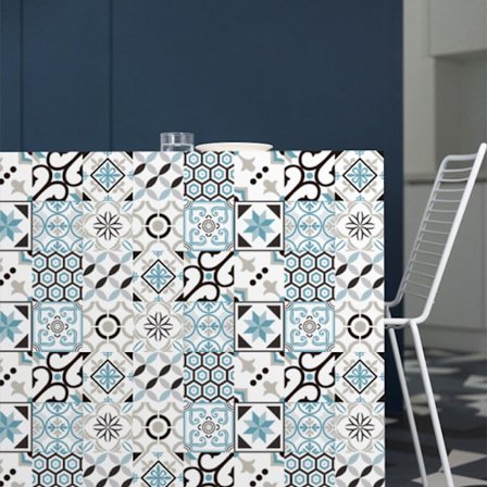 20 stk 10x10 cm bad og kjøkken flis klistremerker - Vanntette