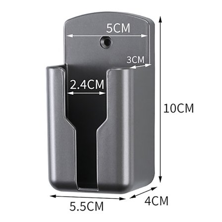 Fjernbetjeningsholder Vægmonteret Opbevaringsboks Kosmetisk Badeværelse