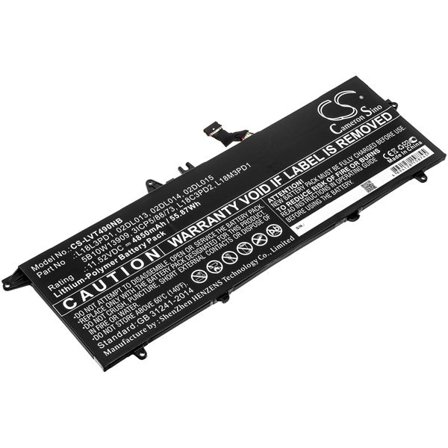 Batteri til bærbar PC for Lenovo ThinkPad T490s (20NX0015CD) og andre.