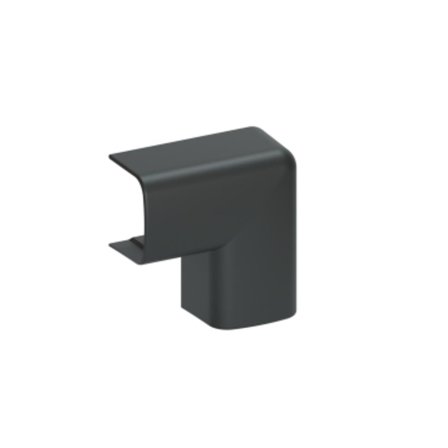 Schneider Electric Optiline ISM14363 L-stykke svart, Ø7 mm 18x20 mm, Installasjonsmaterial