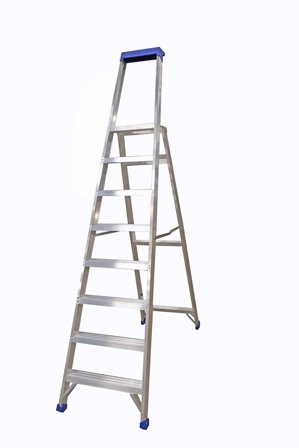 Skeppshultstegen 5050-08 Trappstege med hylla 8 steg, 1855 mm, Stegar & ställningar