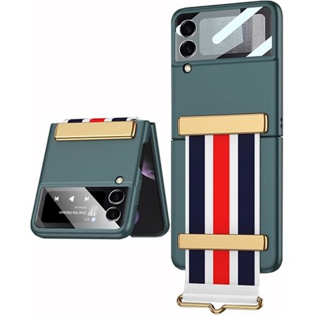 Slankt telefoncover til Samsung Galaxy Z Flip 3 med justerbar farveliste