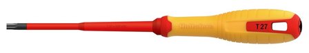 Hultafors 446635 Skruetrækker til Torx, isoleret 1000 volt T 27 x 125 VDE, Håndværktøj