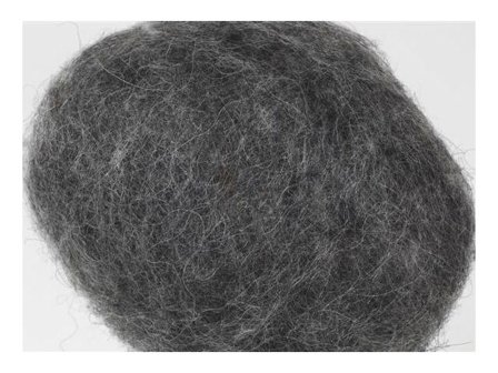 Kardad, ofärgad ull 1kg mörkgrå - Lyreco - Skola och förskola - Hobbymaterial - Tovning