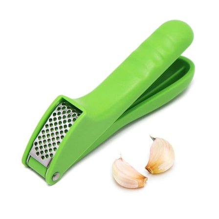 Valkosipulinpuristin | Helposti puhdistettava valkosipulinpuristin irrotettavalla ruostumattomasta teräksestä valmistetulla alustalla | Erittäin 