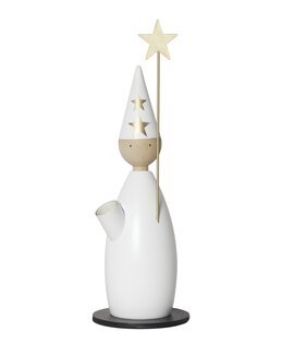 Kerzenhalter Junge Classic Weiß