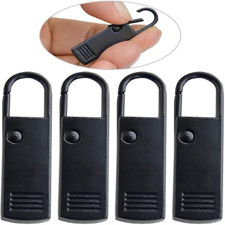 4 stk. avtakbare glidelåstrekk Universal glidelåshoder Glidelåstrekk R