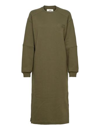 Organic Sweat Donna Dress Khaki Mads Nørgaard