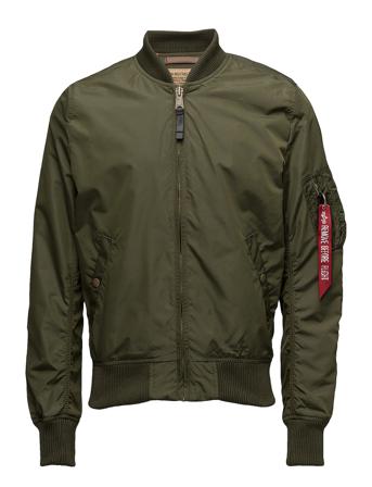 Ma-1 Tt Bomberjakke Jakke Grøn Alpha Industries