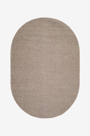 KM Home - Uldtæppe Dalarö - Brun - Uldtæpper - 200X300 - Fra Homeroom