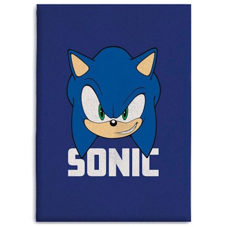 Sonic The Hedgehog Polar Fleece -peitto, pehmeä ja mukava